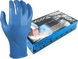 Grippaz 246BL Handschoen Nitril Blauw 10/XL